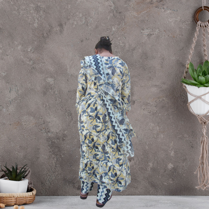 Nayara Pattern Suit-M,L,XL,XXL